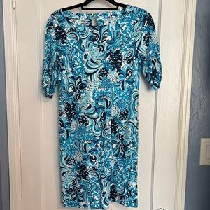 Lilly Pulitzer White Mermazing dress size small